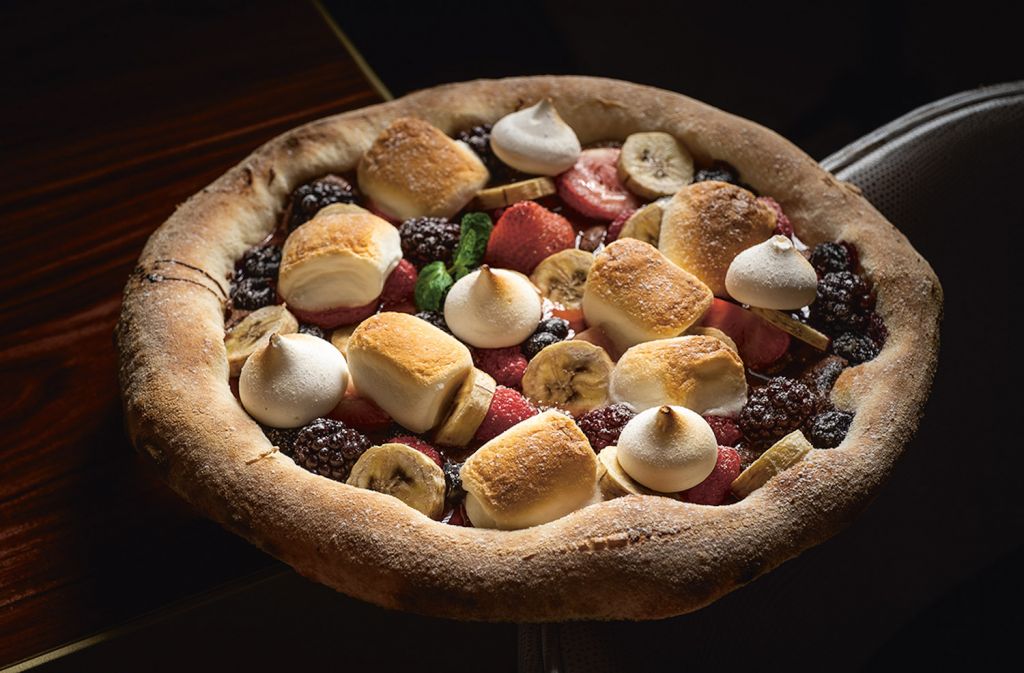 Rossini_Marshmallow Dessert Pizza and fresh berries.jpg