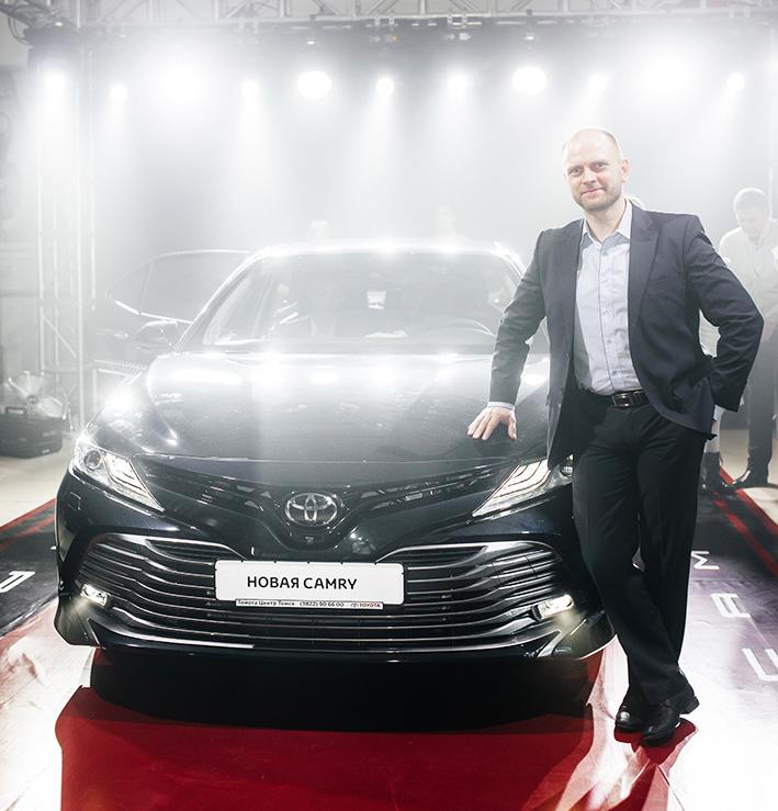 Закрытая презентация абсолютно  новой Toyota Camry